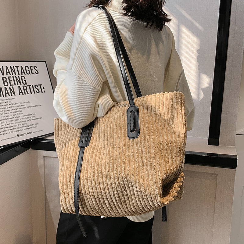 Corduroy Tote