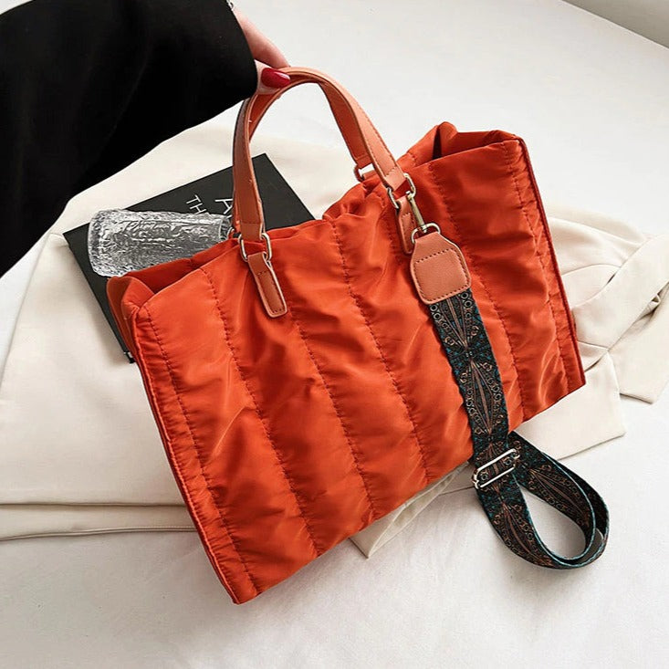 Luxee Puffer Midi Tote