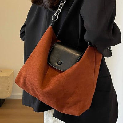 Harper Suede Crossbody