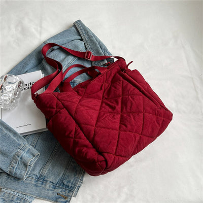 Luxee Quilted Puffer Tote