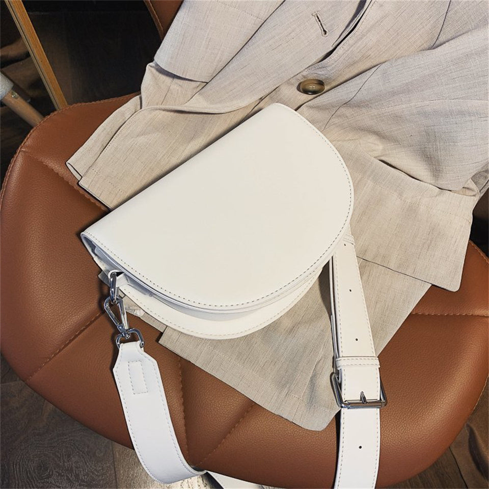 Minimal Half Moon Crossbody