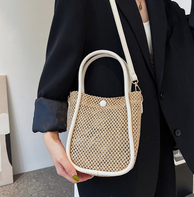 Mini Straw Tote