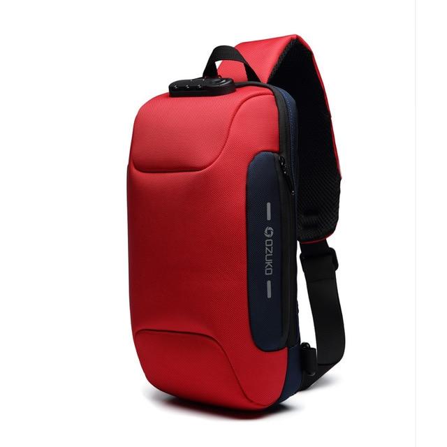 Anti-theft Waterproof Crossbody Backpack