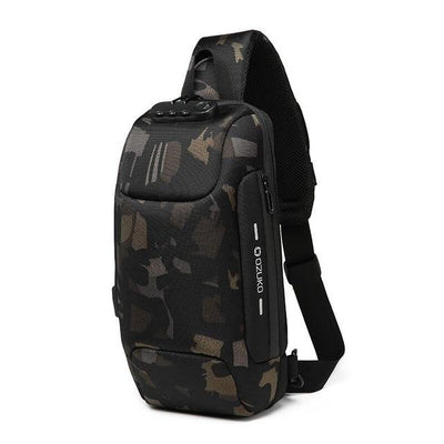 Anti-theft Waterproof Crossbody Backpack