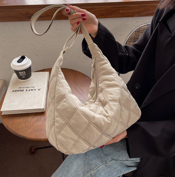 Luxee Quilted Puffer Bag