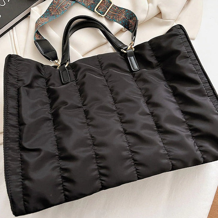 Luxee Puffer Midi Tote