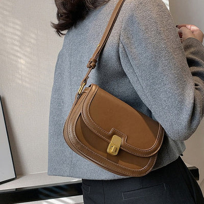 Lily Turn Lock Crossbody