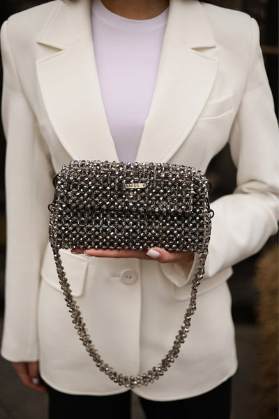 Sparkling Grey Handbag