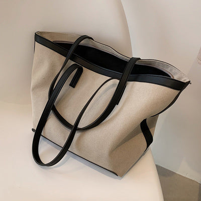 Hazel Canvas Tote