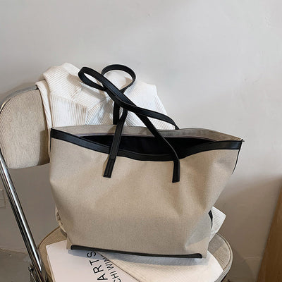 Hazel Canvas Tote